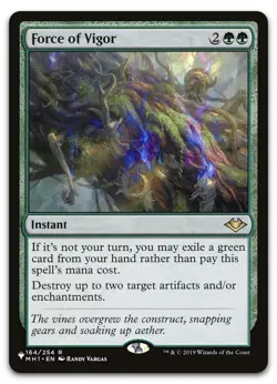 Force of Vigor #164/254 (NM) List Reprints LIST LIST Magic MTG - Image 1