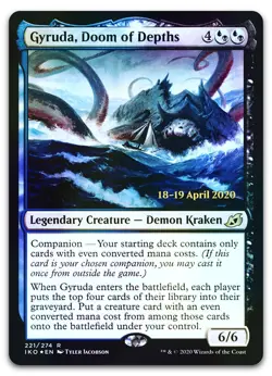 Gyruda, Doom of Depths #221 (Foil) (NM) Prerelease Cards PRE Magic MTG - Image 1