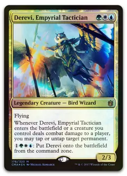 Derevi, Empyrial Tactician #176 (Foil) (NM) Commander Anthology CMA Magic MTG - Image 1