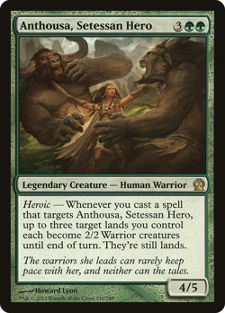 Anthousa, Setessan Hero #149 (Foil) (MP) Theros THS Magic MTG - Image 1