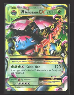 Pokemon Evolutions M Venusaur EX rare holo ex #2 - Image 1