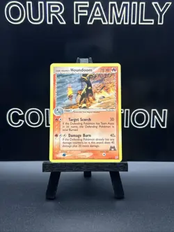 Team Magma's Houndoom - 34/95 - Uncommon - Pokemon Magma vs Aqua - Regular LP - Image 1
