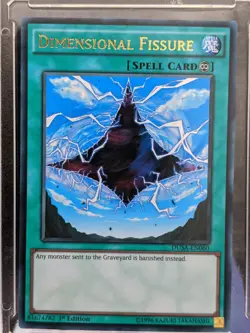 Dimensional Fissure DUSA-EN060 1st Edition LP/NM Yugioh Cards - Image 1