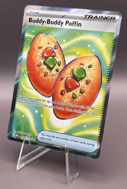 167/132 Buddy-Buddy Poffin - ME01 Mega Evolution - Ultra Rare NM Pokemon - Image 1