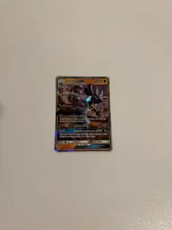 Lucario GX SM100 Pokemon TCG 2018 Ultra Rare Holo Black Star Promo - Image 1