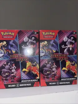 2x Pokemon Scarlet & Violet Destined Rivals Booster Bundle Box Sealed - Image 1