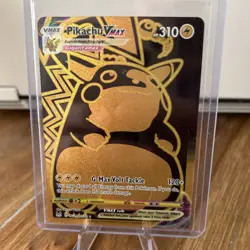 Pikachu VMAX TG29/TG30 Pokemon Lost Origin Trainer Gallery Secret Rare Gold NM - Image 1