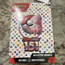 Pokemon TCG Scarlet and Violet 151 Booster Bundle Set - 290-85321 820650853210 - Image 1