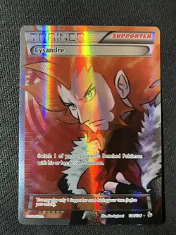 Lysandre Full Art 104/106 Holo XY Flashfire Near Mint Pokemon - Image 1