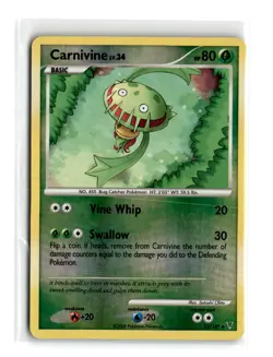Pokemon tcg Supreme Victors #53 Carnivine Uncommon - Image 1