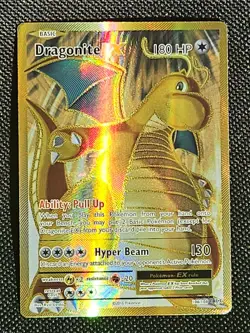 2016 Pokemon XY Evolutions Dragonite EX 106/108 Ultra Rare Holo | NM Ungraded - Image 1