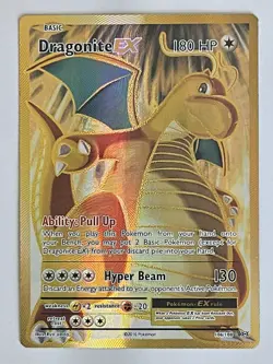 2016 Pokemon XY Evolutions Dragonite EX 106/108 Ultra Rare Holo | NM Ungraded - Image 2