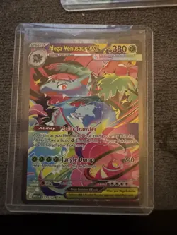 Pokemon TCG Mega Venusaur Ex 177/132 SIR English NM Mega Evolutions - Image 1
