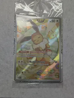 Eevee #173 Black Star Promo Pokemon Prismatic Evolutions Factory Sealed NM - Image 1