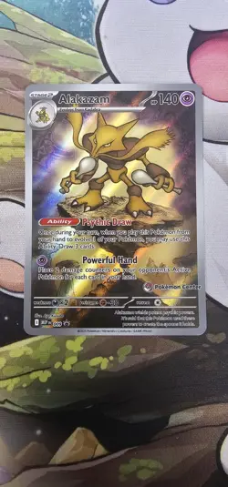 Alakazam | Mega Evolutions Collection | MINT 009 | Pokemon Center Stamped Promo. - Image 1