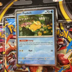 Pokemon TCG Mega Evolution 3 Pack Blister (Psyduck Promo) (1) - Image 3