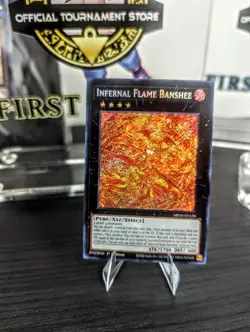 Yu-Gi-Oh! **Misprint** Infernal Flame Banshee MP24-EN120 Secret Rare - Image 1