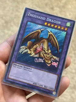 Yu-Gi-Oh! Thousand Dragon MRD-EN143 Secret Rare 25th Anniversary Metal Raiders - Image 4