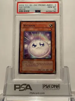 2004 Yu-GI-Oh! The Movie Promo Watapon MOV-EN003 PSA 10 GEM MINT! - Image 1