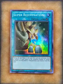 Yugioh Super Rejuvenation MYFI-EN052 Super Rare 1st Ed NM - Image 1