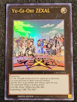 Yu-Gi-Oh ZEXAL! LART-EN054 NM Ultra Rare Lost Art - Image 1