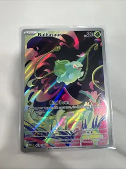 Bulbasaur 133/132 Mega Evolution Pokemon Card Near Mint Condition - Image 1