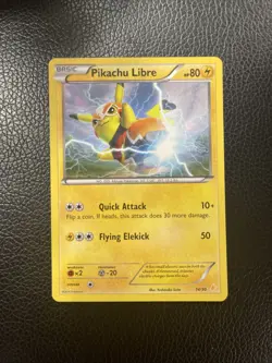 Pikachu Libre 14/30 Non-Holo XY Trainer Kit Pokemon Card TCG - Image 1