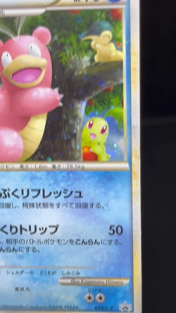 (MP) Slowbro 029/L-P Domino's Pizza Promo 2009 Holo Japanese Pokemon Card - Image 2
