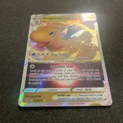 Dragonite VSTAR 050/078 Ultra Rare Pokemon GO Pokemon Card Mint - Image 4