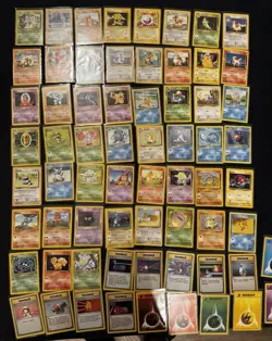 Pokemon Base Set Lot Of 66 Cards (1999) - No Duplicates WOTC Vintage - Image 2