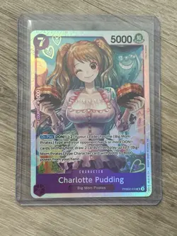 Charlotte Pudding PRB02-010 SR ONE PIECE Card The Best 2 - ONE PIECE ENGLISH - Image 1
