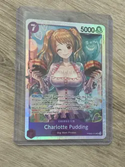 Charlotte Pudding PRB02-010 SR ONE PIECE Card The Best 2 - ONE PIECE ENGLISH - Image 3