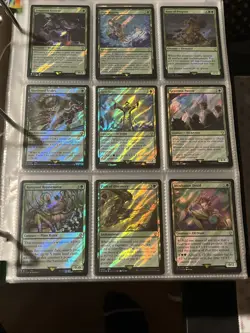 Ultimate Final Fantasy Mtg Rare Surge Foil Card Binder With 198x All N/M Cards - Image 5