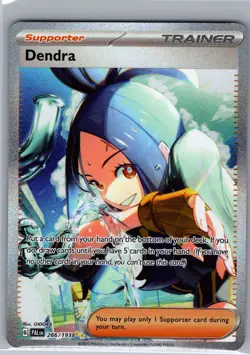 Dendra 266/193 Full Art Trainer - Paldea Evolved - Pokemon Card - NM - Image 1