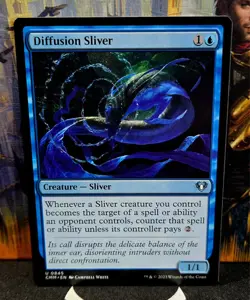 magic the gathering - Diffusion Sliver - Creature - Uncommon - Blue - Island - Image 1
