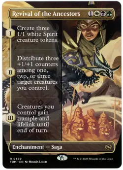Revival of the Ancestors (Borderless) - 0389 - Tarkir Dragonstorm - NM/M - Image 1