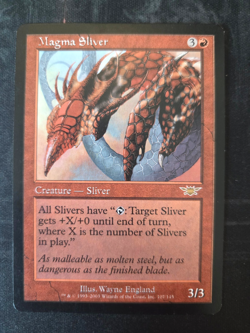 Magma Sliver Legions Regular MTG Magic the Gathering NM - Image 1