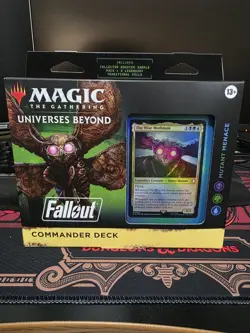 Magic: The Gathering MTG Fallout Commander Deck Mutant Menace Mothman Precon - Image 1