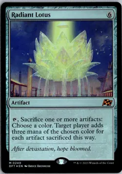 Radiant Lotus M Aetherdrift 240 NM Foil - Image 1