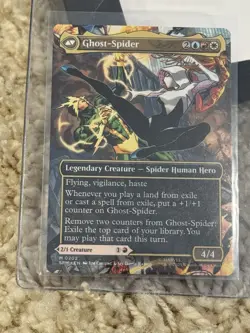 Gwen Stacy - 0202 - NM Borderless - Marvel's Spider-Man - MTG Hard Case - Image 2