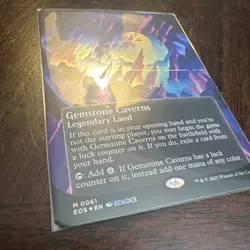Gemstone Caverns (0061) (Borderless) (Foil) Edge of Eternities: Stellar Sights - Image 5
