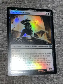 Spider-Man Noir - 0067 - SPM - Foil - NM/M - MTG Magic Eng - Image 1