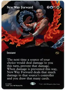 New Way Forward (Borderless) - 0367 - Tarkir Dragonstorm - NM/M - Image 1