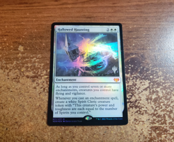 Hallowed Haunting - Innistrad: Crimson Vow MTG Magic - Near Mint Promo Foil - Image 1