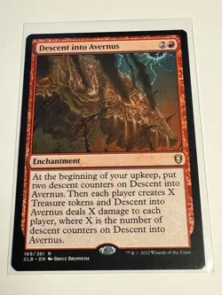 Descent into Avernus Commander Legends: Battle for Baldur's Gate Regular NM MTG - Image 1
