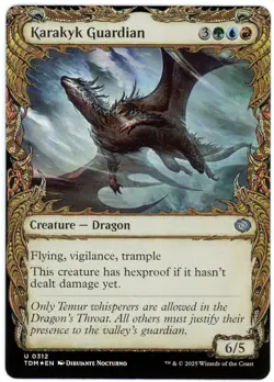 Karakyk Guardian (Showcase) Foil - 0312 - Tarkir Dragonstorm - MTG - NM/M - Image 1