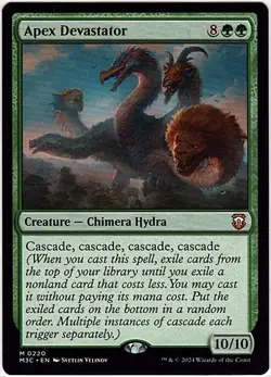 MTG Modern Horizons 3 Commander Apex Devastator (Mythic) - Image 1
