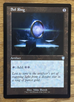 MTG Brothers War Commander, Sol Ring - Image 1
