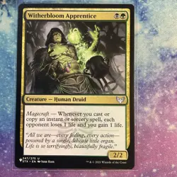 Witherbloom Apprentice (REGULAR) x1 - MTG The List PLST #STX-247 - Image 1