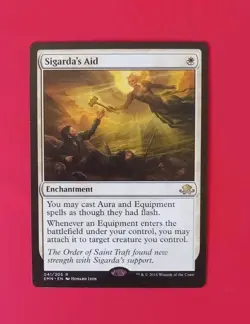 Eldritch Moon - SIGARDA'S AID - NM Magic MTG - Image 1